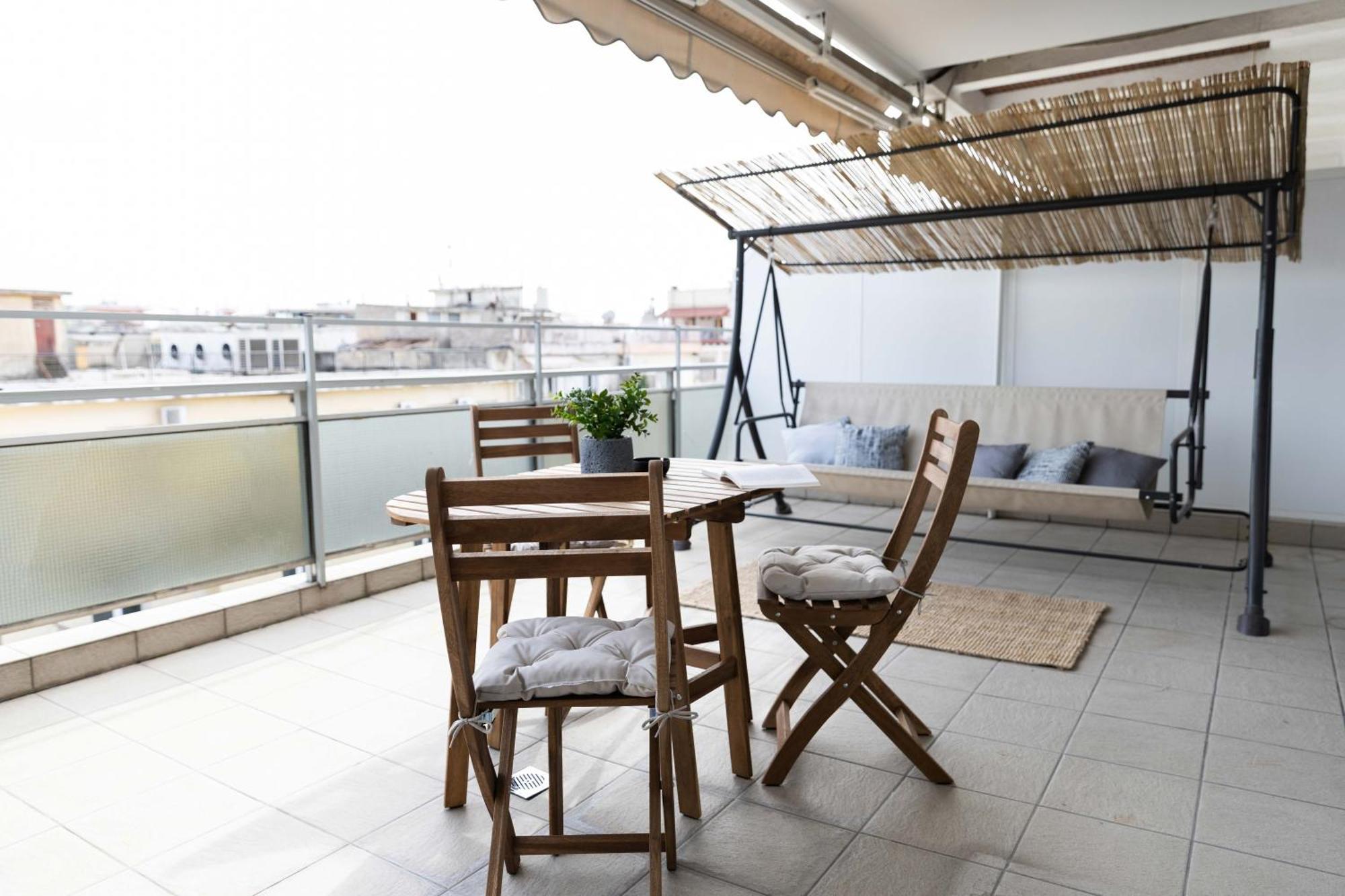 Sunset Sky Lounge - Chic Penthouse In Apartment